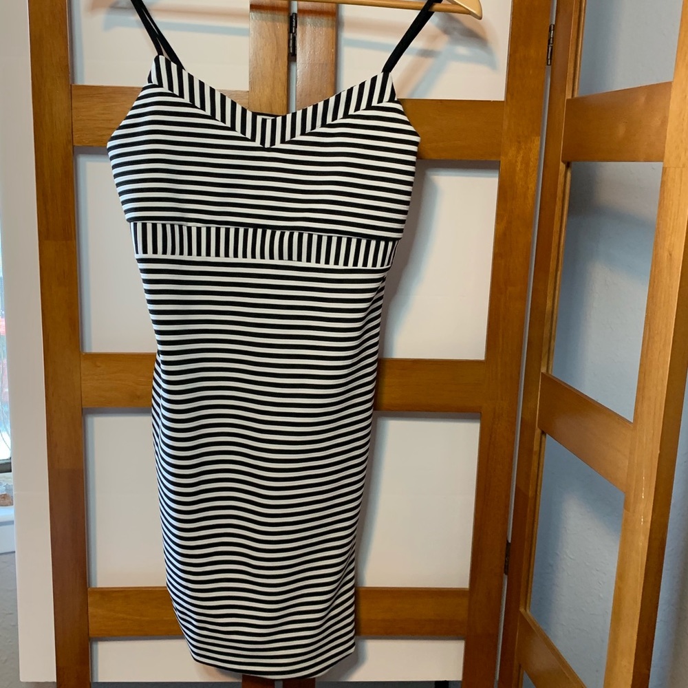 Bongo Striped mini dress